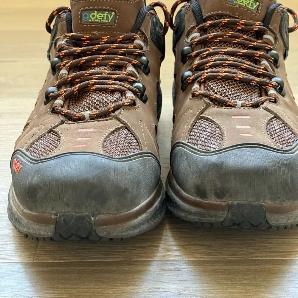 Gravity Defyer Shoes Men 12 Gdefy Stride Lane Hiking Waterproof Plantar Support